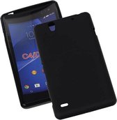 TPU Backcover Case Hoesjes voor Sony Xperia C4 Zwart