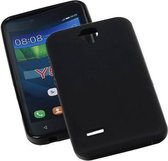 TPU Backcover Case Hoesje voor Huawei Ascend Y560 Zwart