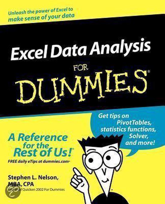Excel Data Analysis For Dummies - cover