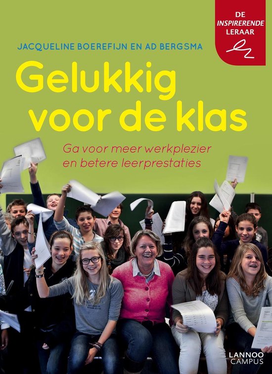 Omslag van Gelukkig voor de klas door Jacqueline Boerefijn