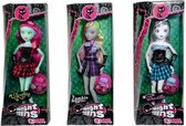 3 stuks: Modepop Twilight Teens - 25cm | Ghostilla + Snaky en Zombia