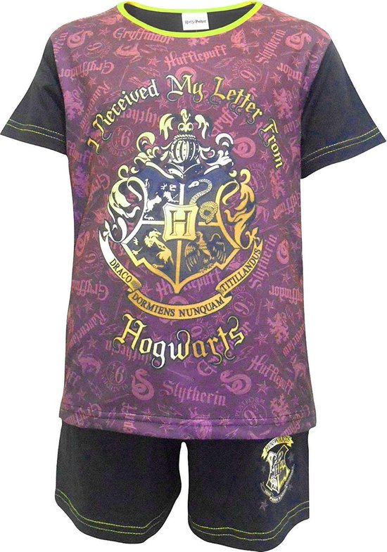 Harry Potter Poudlard - Pyjama enfant - manches courtes - Taille 122/128 |  bol.com