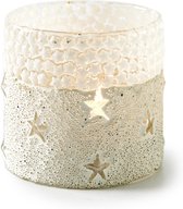 Riviera Maison Happy Starfish Votive - Waxinelichtjeshouder - creme - S