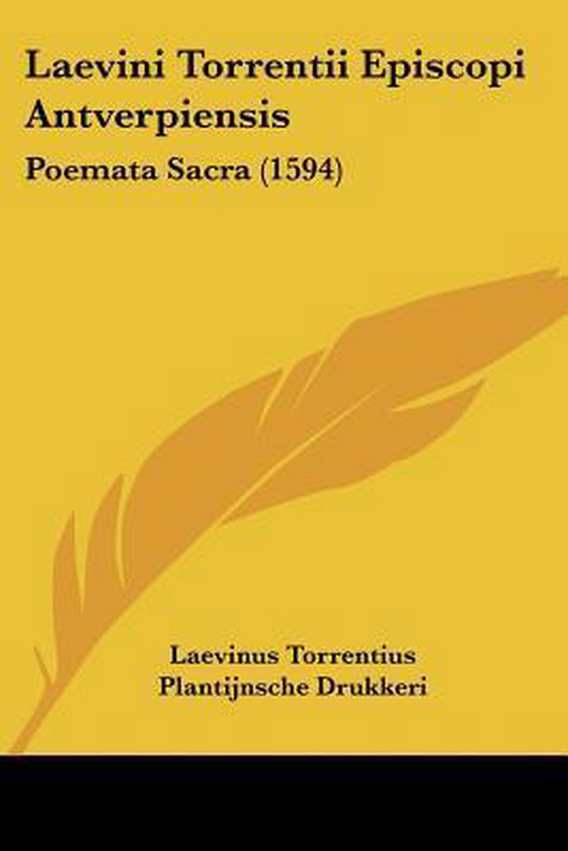 Laevini Torrentii Episcopi Antverpiensis op Prijzenvolger.com