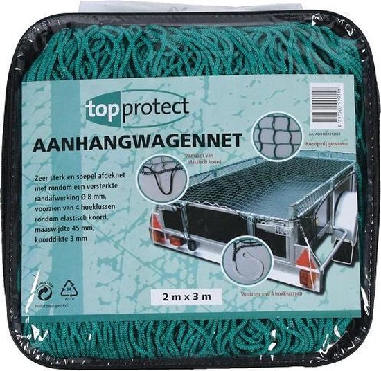 Topprotect ADN1804822035 Afdeknet Aanhanger - 2 x 3,5m