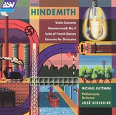 Hindemith: Violin Concerto, Kammermusik no 4, etc /Serebrier