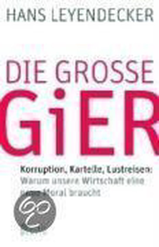 Die große Gier - cover