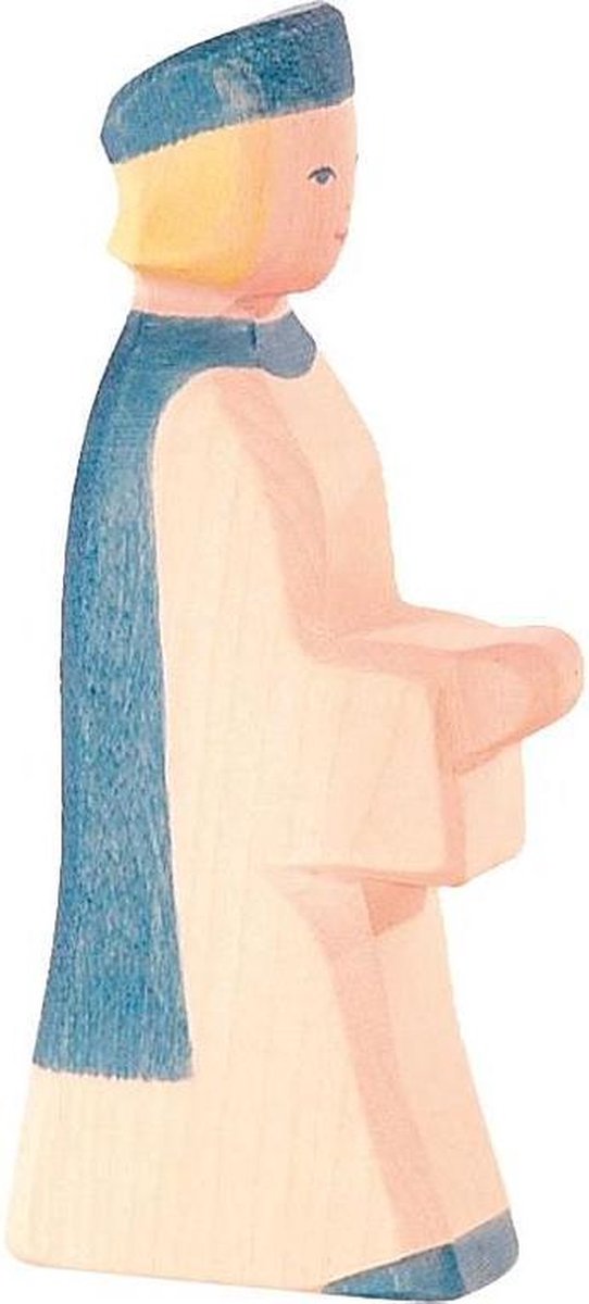 Ostheimer Sternsinger blauw - 12.5 cm hoog