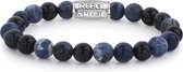 Rebel&Rose armband - Blue Rocks - 8mm