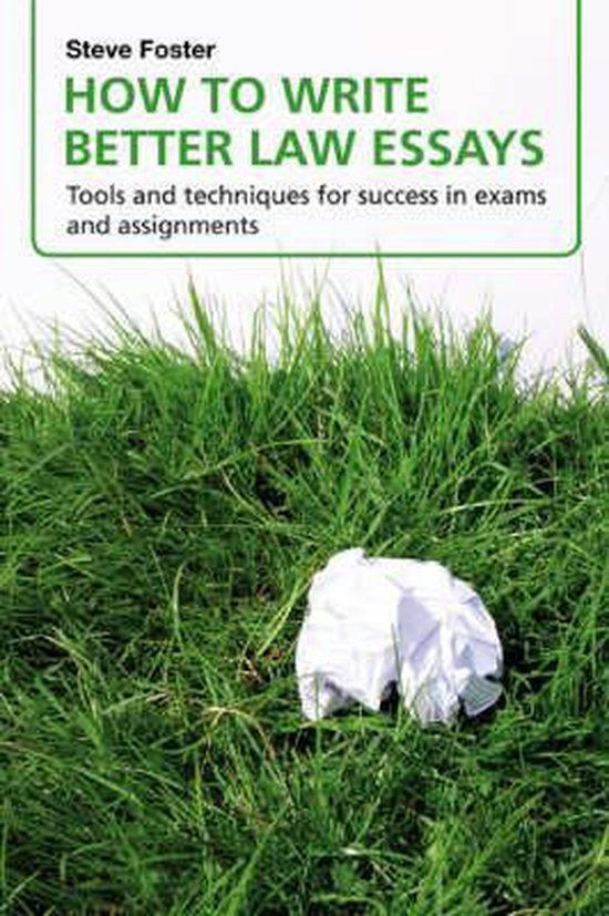 How to Write Better Law Essays - cover