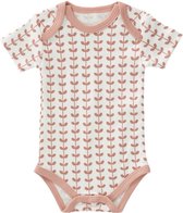 Fresk romper korte mouwen Leaves mellow rose