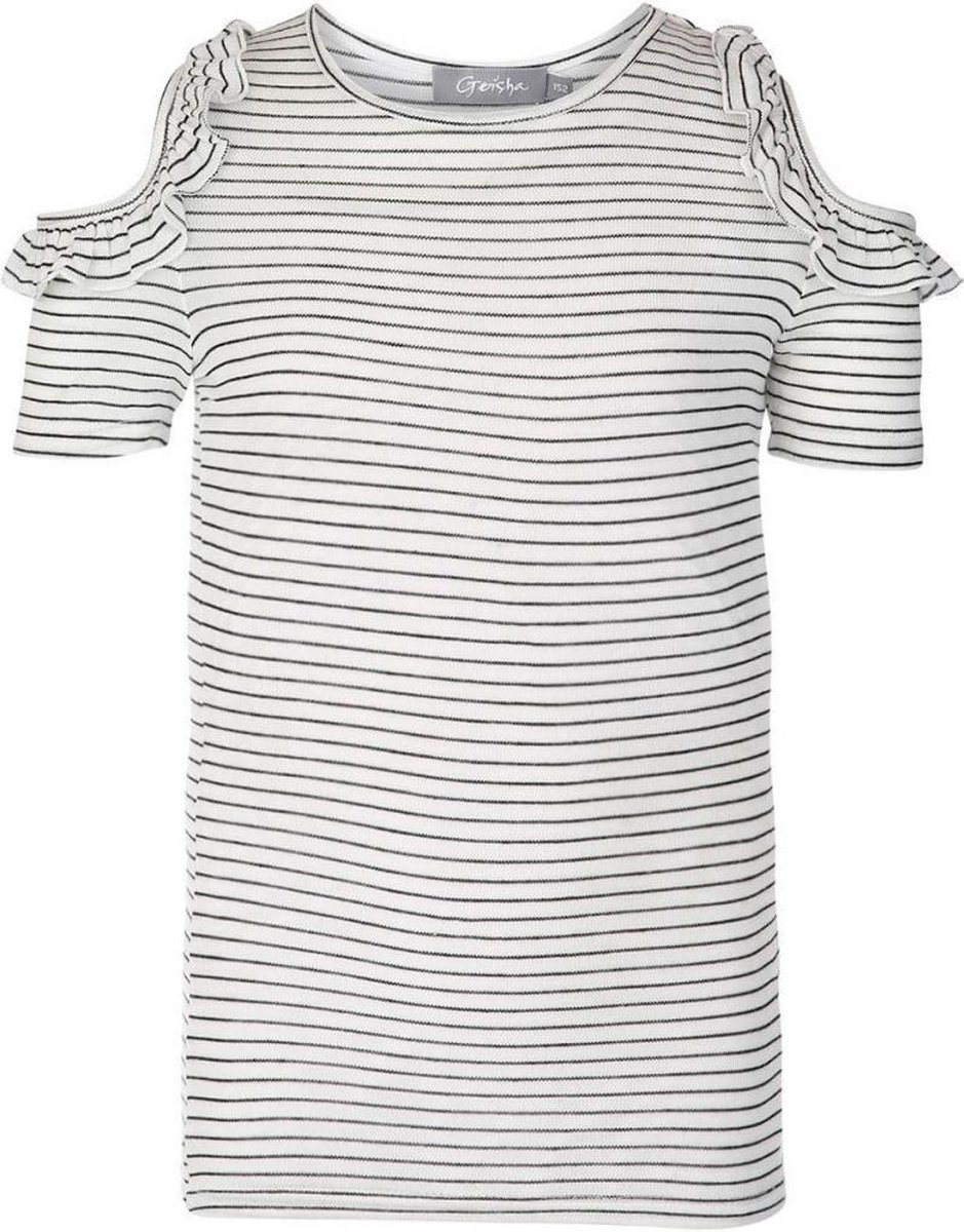 Geisha jeans Top stripe