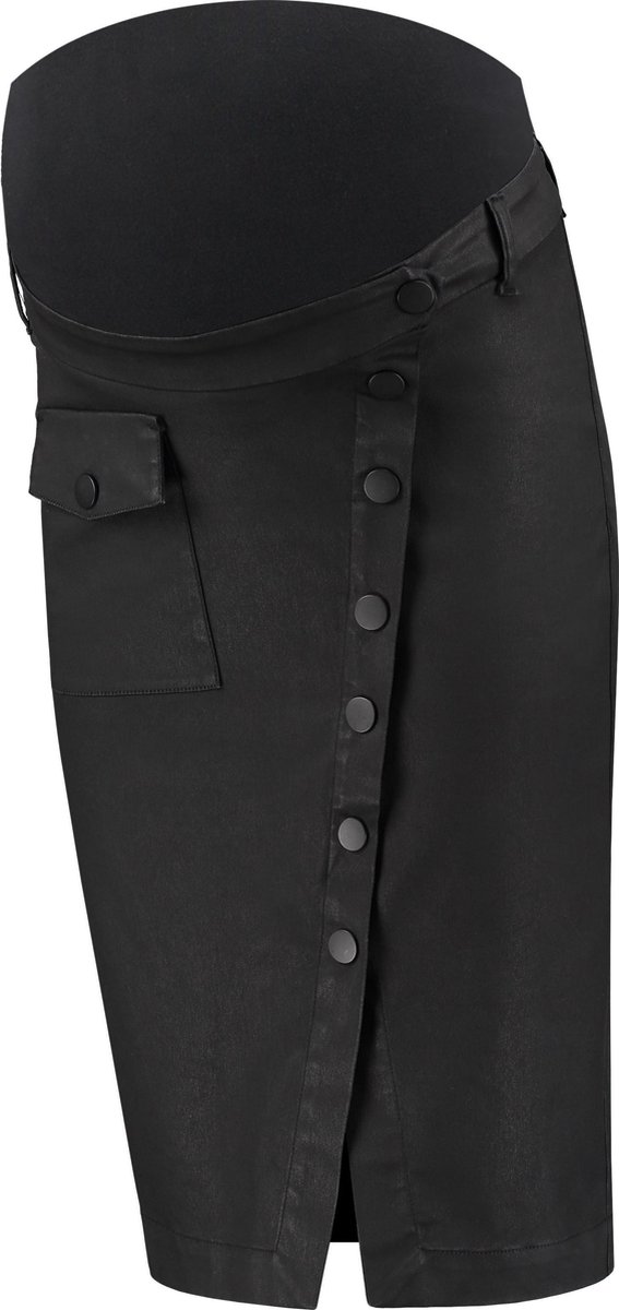 LOVE2WAIT Skirt Buttoned Coated - Black - 31