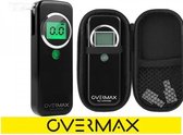 Overmax AD-02 - Alcootest - Alertes sonores - Capteur semi-conducteur - Gamme : 0.0 - 0.75 mg/l