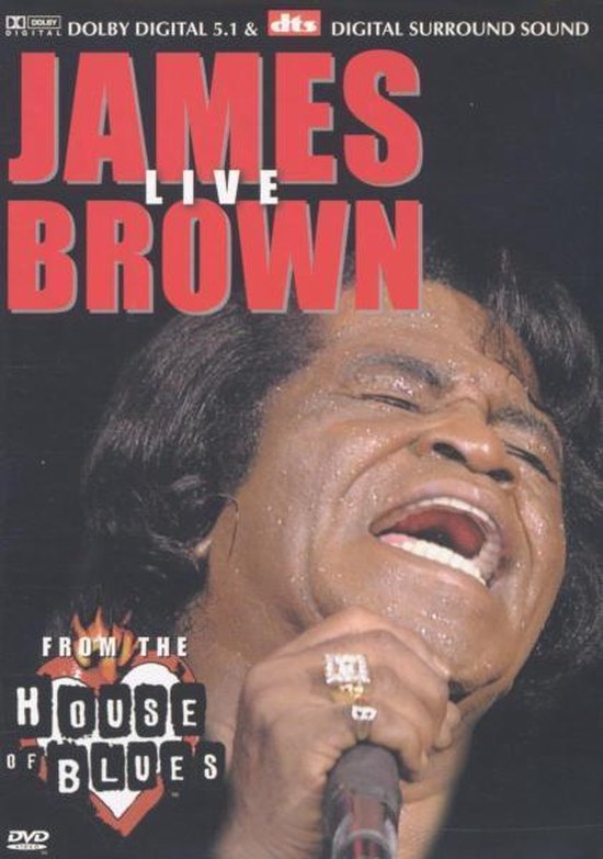 Cover van de film 'James Brown - Live House of Blues'