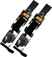 AA Fitness Gear - Pro Wrist Wraps Voor Fitness Gym Crossfit Wrist Wraps - Unisex - One Size- Camo