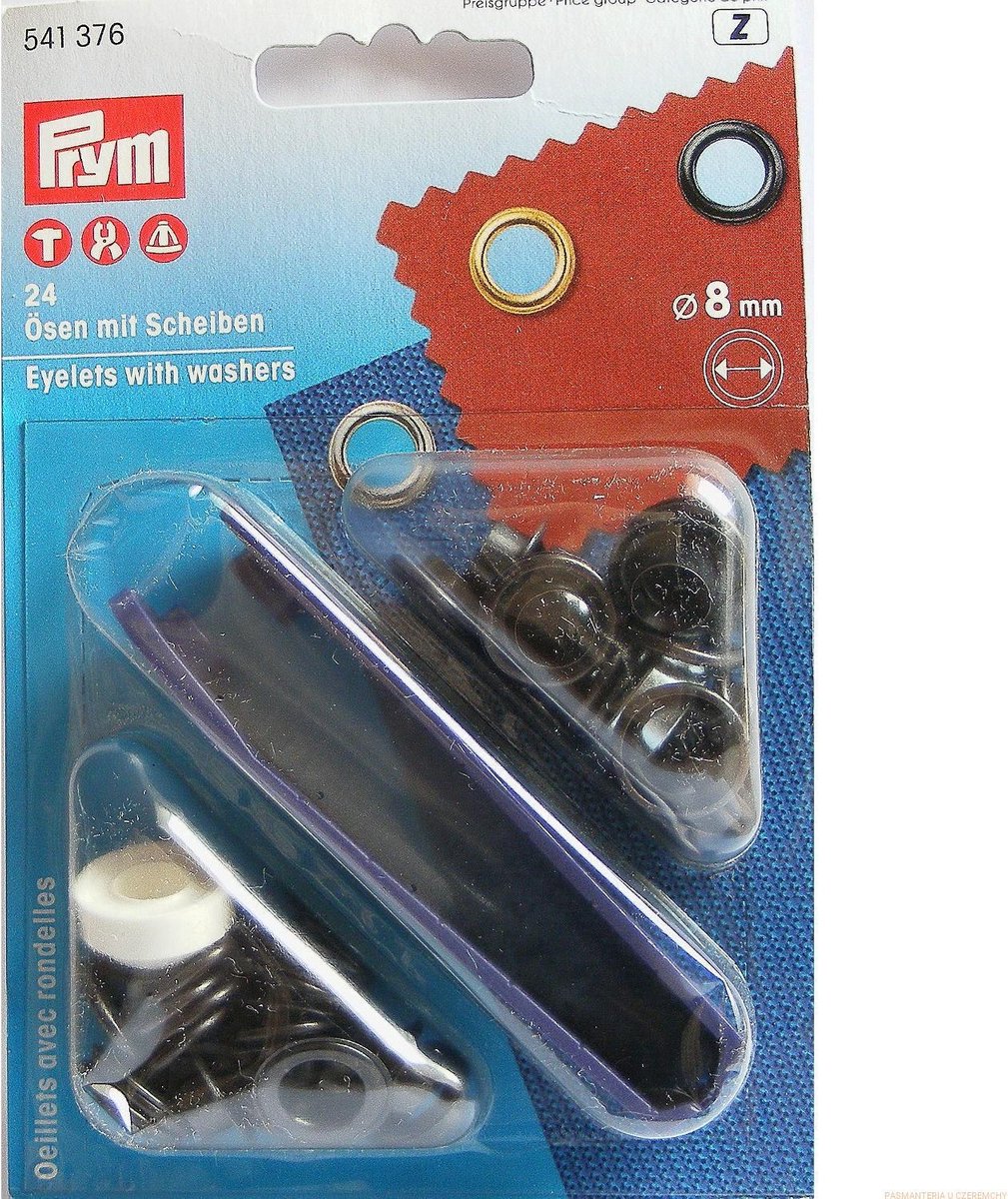 Ringen met schijven 8,0 mm gebronsd 24 st. - Prym