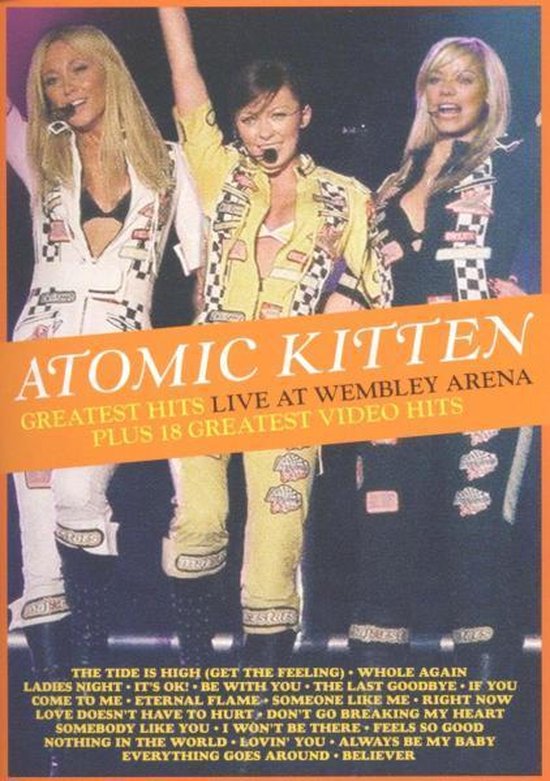 Cover van de film 'Atomic Kitten - Best Of: Greatest Hits Live At Wembley Arena'