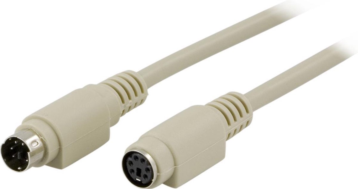 Deltaco DEL-46G PS/2-kabel, 10m