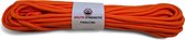 Paracord - Touw - 6 mm - 15 meter - Oranje- 400 kg trekkracht