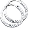 Robimex Collection oorringen 20mm – Zilver