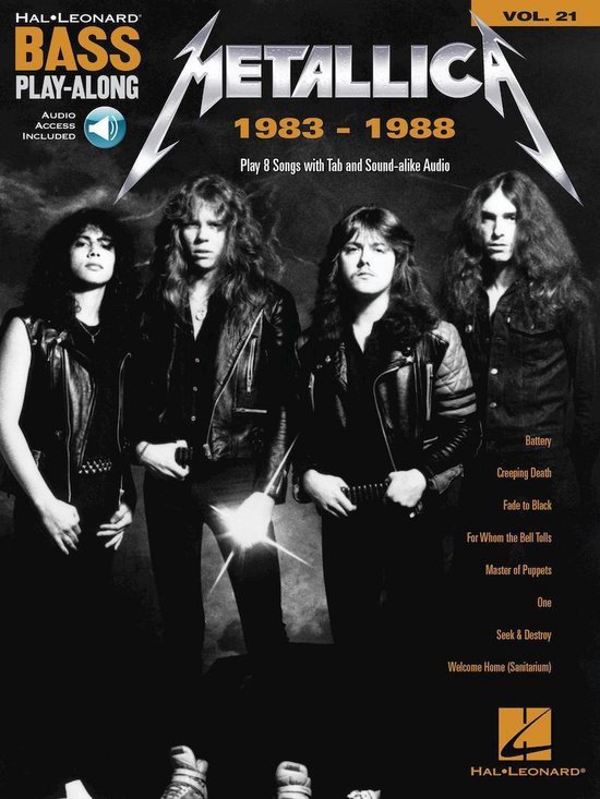 Metallica: 1983-1988 - cover