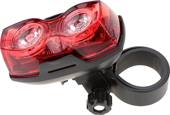 Laser fietslamp - LED verlichting fiets - Achterlicht fiets - Afneembare fietslamp | bol.com