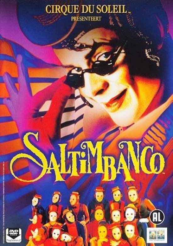 Cover van de film 'Cirque du Soleil - Saltimbanco'