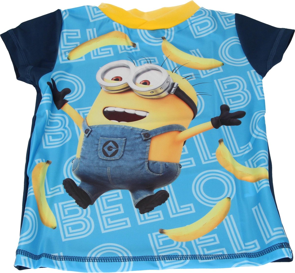 Despicable Me 3 Jongens UV T-shirt ā Maat 92/98 ā Blauw ā UPF 40+ | Kleding met Zonbeschermende Stof