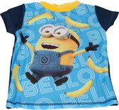 Despicable Me 3 Jongens UV T-shirt – Maat 92/98 – Blauw – UPF 40+ | Kleding met Zonbeschermende Stof | Kindershirts met Zonnebescherming | UV-werende Kleren