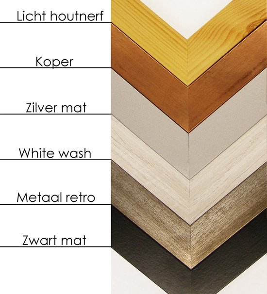 Homedecoration Misano - Cadre photo - Format photo - 46 x 61 cm - Métal Retro