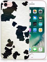 TPU siliconen hoesje Geschikt voor iPhone SE (2020/2022) Backcover Geschikt voor iPhone 7/8 Koeienvlekken