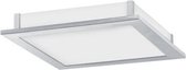 EGLO Auriga - Plafonniere - 1 Lichts - 38.5 cm - Chroom - Wit
