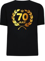Gouden Krans T-Shirt - 70 jaar (maat xl)