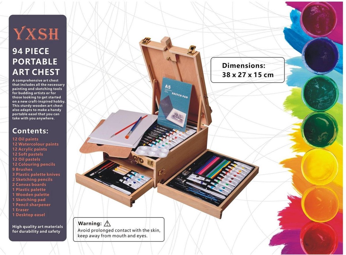 Buy YXSH Colour Sketch Set - 29 Pieces