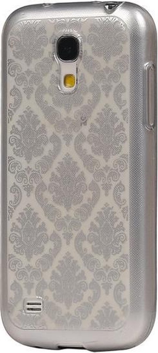 Zilver Brocant TPU back case cover hoesje voor Samsung Galaxy S3 Mini