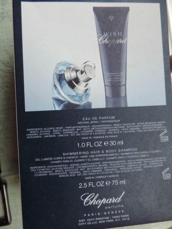 Chopard wish geschenkset sale