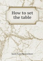 How to set the table