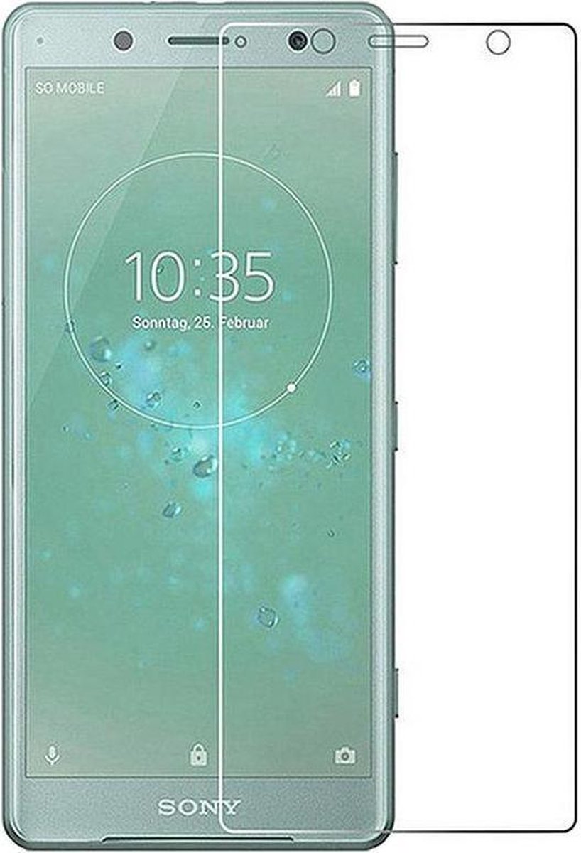 Tempered Glass Screenprotector 9H voor Sony Xperia XZ2 Premium
