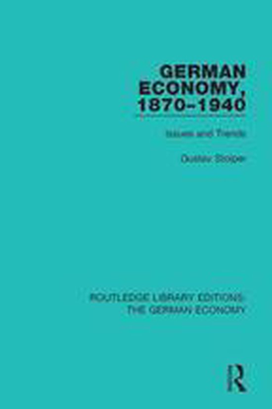Foto: Routledge library editions the german economy german economy 1870 1940