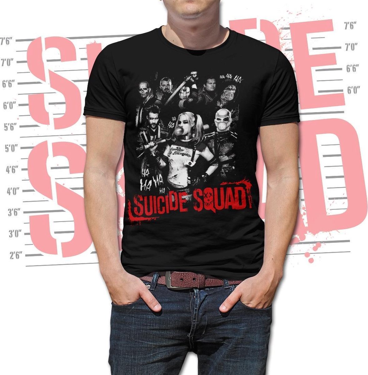 SUICIDE SQUAD - T-Shirt Suicide Theme - Men (S)