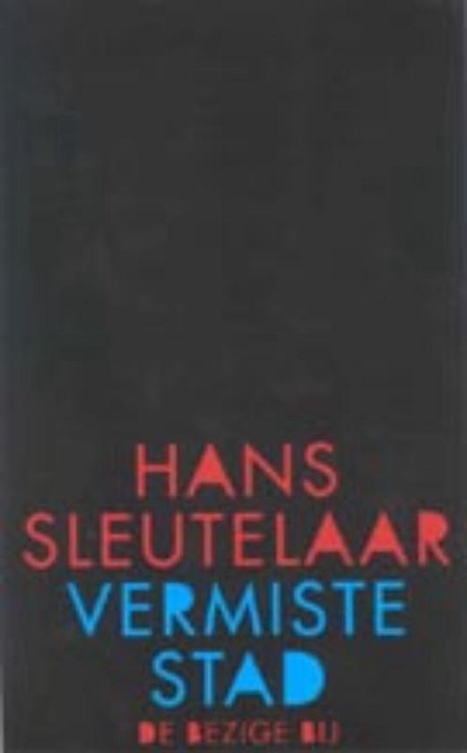Cover van het boek 'Vermiste stad' van Hans Sleutelaar