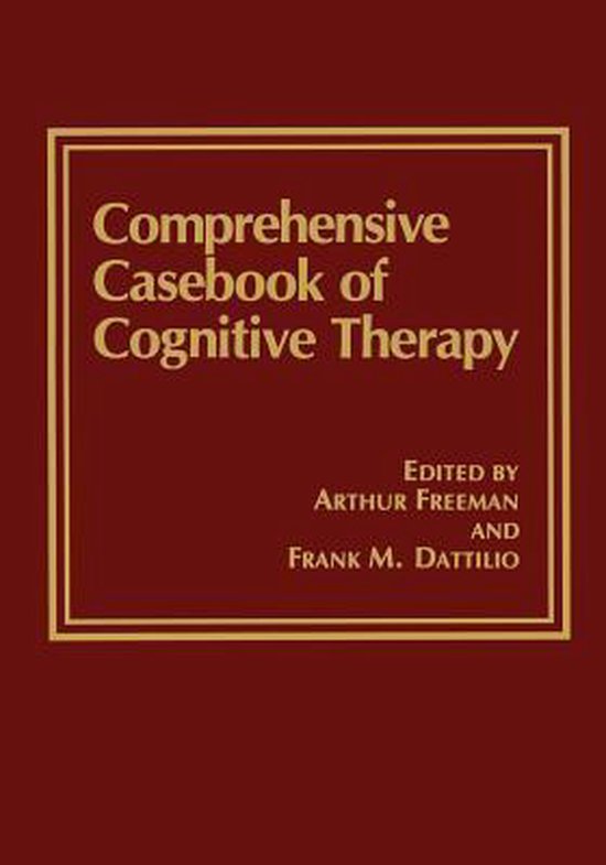 Comprehensive Casebook of Cognitive Therapy - cover