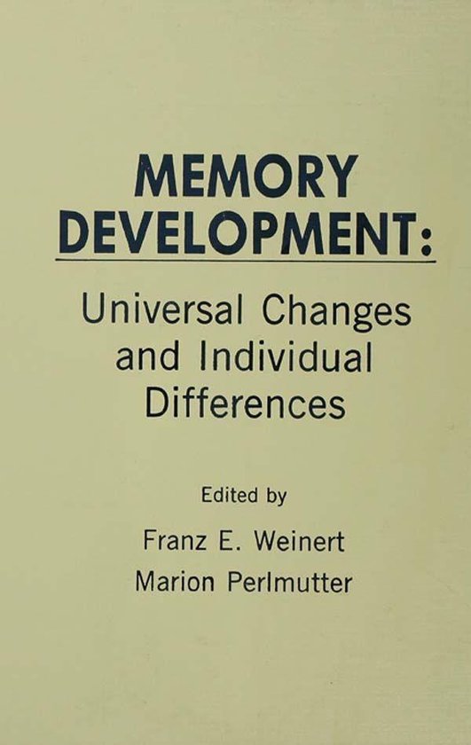 Memory Development - cover