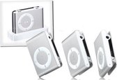 Hewec Mini MP3 speler met in-ear koptelefoon Zilver