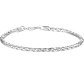 The Jewelry Collection Armband Vossestaart 3,0 mm - Zilver