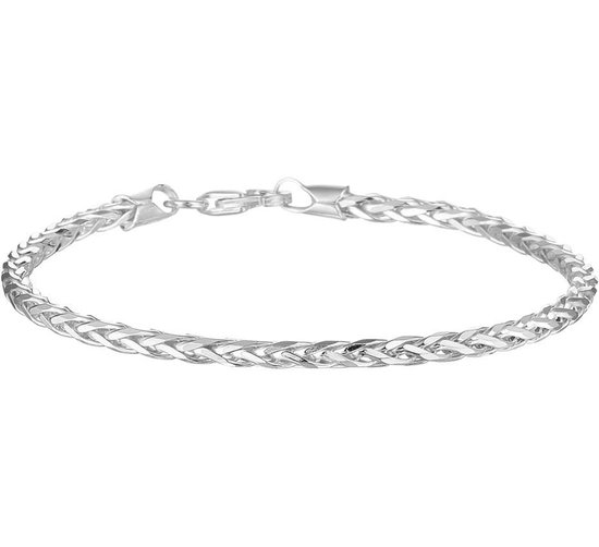 The Jewelry Collection - Armband Palmier 3,0 mm - Zilver