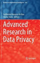 Advanced Research in Data Privacy