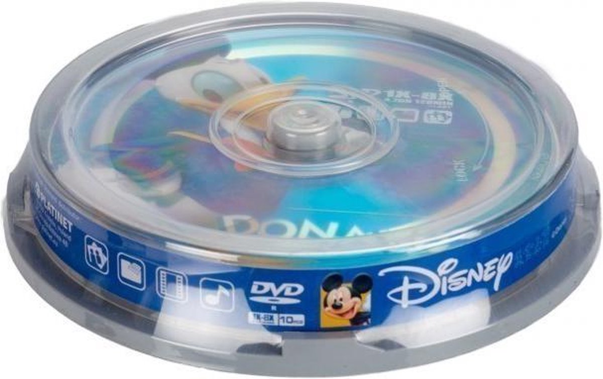 Disney DVD-R 4.7GB 8x Donald Duck (10pcs - spindle)