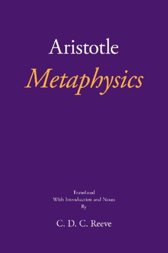 Metaphysics 9781624664397 Aristotle Boeken bol